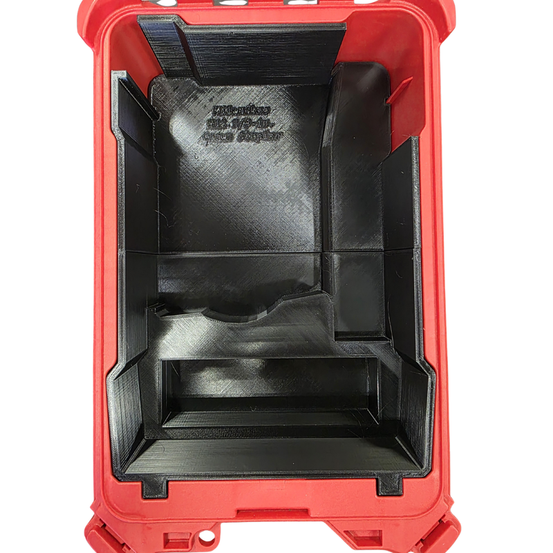 Milwaukee M12 3/8" Crown Stapler Insert for Packout Compact Organiser 48-22-8435