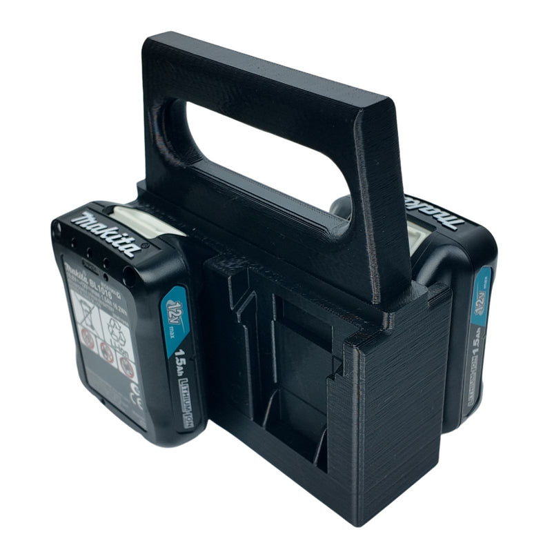 Battery Caddy for Makita 12V Batteries – 4 or 6 Slot Carry Holder