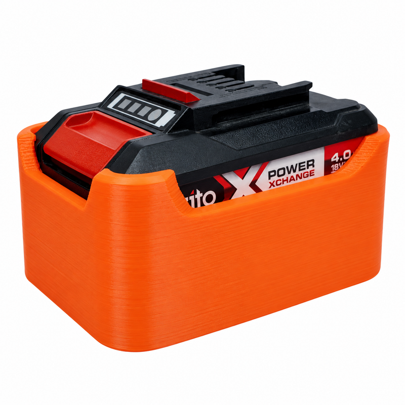 Magnetic Battery Case for Ozito 18V Power X Change 4Ah — 2 or 3 Magnets