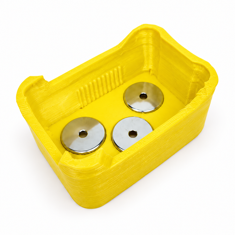 Magnetic Battery Case for Ozito 18V Power X Change 4Ah — 2 or 3 Magnets