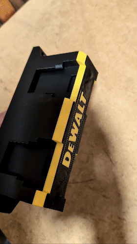 DeWalt 20V Battery 4× Wall Mount – Built Tough, Styled for the DeWalt Look