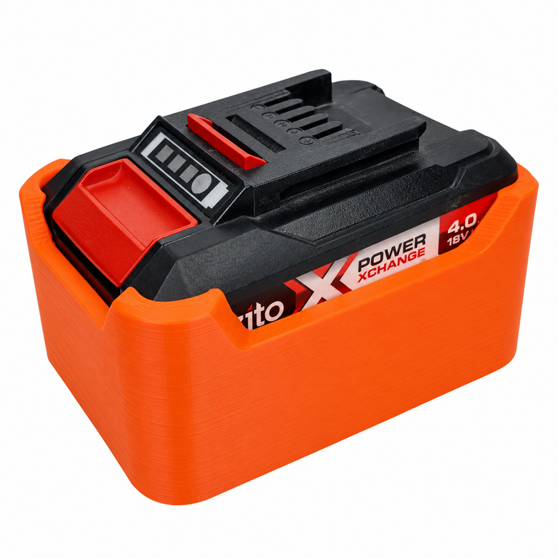 Magnetic Battery Case for Ozito 18V Power X Change 4Ah — 2 or 3 Magnets