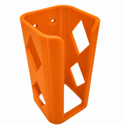 Orange colour variant — Universal Cordless Drill Holder | 40mm Width | Power Tool Storage | Made in Australia