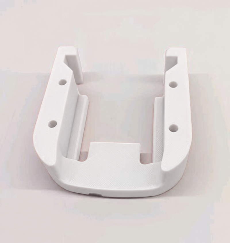 White colour variant — Milwaukee M18 Battery Holder Wall Mounts — 1, 5 or 10 Pack (Made in Australia)