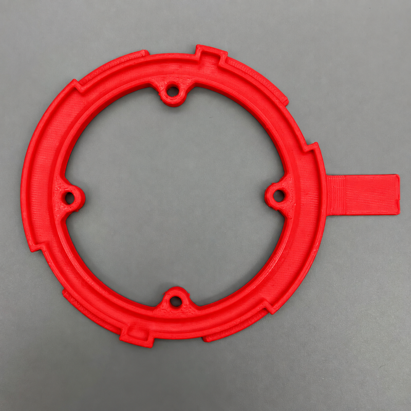 Red colour variant — UniFi Replacement Mounting Bracket – UAP-AC-LR, AC-Lite, nanoHD, U6-Lite