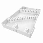 Drop In Tray White colour variant — Milwaukee Packout Spanner Holder - (Low-Profile Compact 48-22-8436, Australian Made)