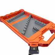 Two Piece Holder Gray colour variant — Milwaukee Packout Spanner Holder - (Low-Profile Compact 48-22-8436, Australian Made)