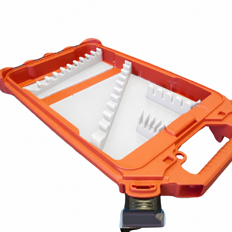 Two Piece Holder White colour variant — Milwaukee Packout Spanner Holder - (Low-Profile Compact 48-22-8436, Australian Made)