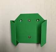 Green colour variant — Philips Hue Bridge Wall Mount Bracket | Custom 3D Printed Holder