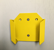 Yellow colour variant — Philips Hue Bridge Wall Mount Bracket | Custom 3D Printed Holder