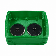 M12-high-capacity Green colour variant — Milwaukee M12 & M18 Soft Plastic Magnetic Battery Base Covers | TPU | Neodymium Magnets