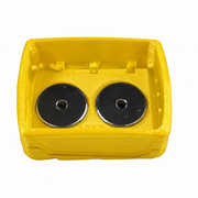 M12-high-capacity Yellow colour variant — Milwaukee M12 & M18 Soft Plastic Magnetic Battery Base Covers | TPU | Neodymium Magnets