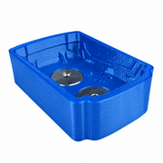 M18-standard Blue colour variant — Milwaukee M12 & M18 Soft Plastic Magnetic Battery Base Covers | TPU | Neodymium Magnets
