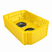 M18-standard Yellow colour variant — Milwaukee M12 & M18 Soft Plastic Magnetic Battery Base Covers | TPU | Neodymium Magnets