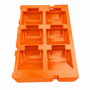 Orange colour variant — Milwaukee M18 Battery Organiser Insert | Fits Packout Two-Drawer Toolbox 4932472129
