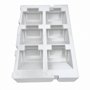 White colour variant — Milwaukee M18 Battery Organiser Insert | Fits Packout Two-Drawer Toolbox 4932472129