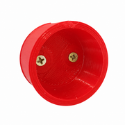 Red colour variant — Makita DUB185 & DUB186 Wall Mount + Air Blade Nozzle 3-Pack | 3D Printed PETG | Australian Made