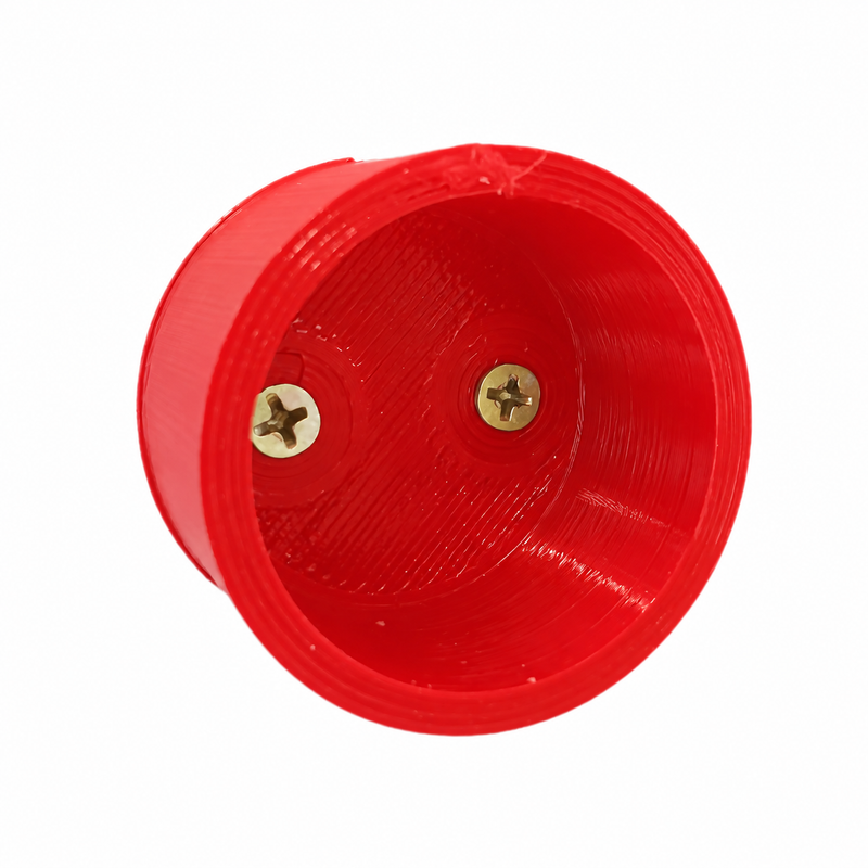 Red colour variant — Makita DUB185 & DUB186 Wall Mount + Air Blade Nozzle 3-Pack | 3D Printed PETG | Australian Made