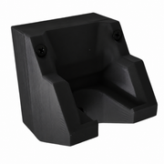 Black colour variant — Milwaukee Whipper Snipper Wall Mount - With Optional Spacer - Made in Australia