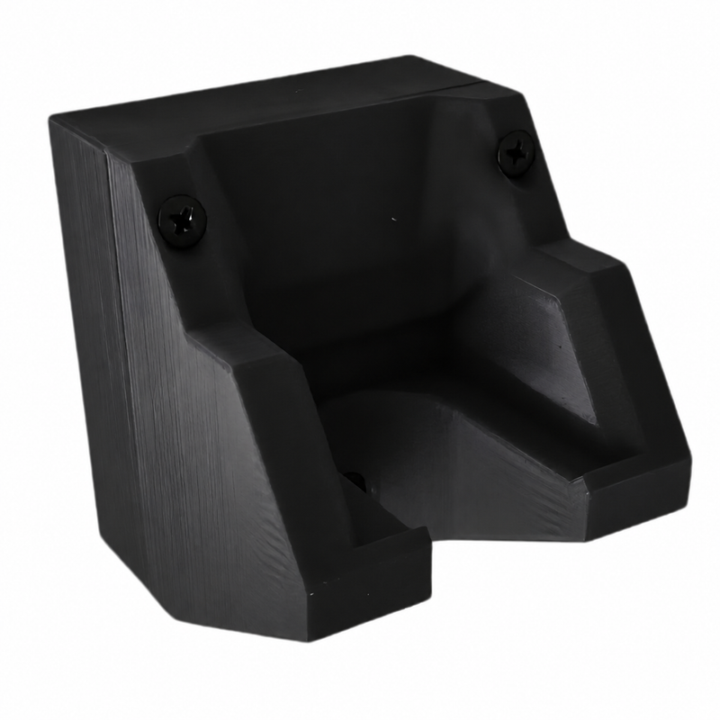 Black colour variant — Milwaukee Whipper Snipper Wall Mount - With Optional Spacer - Made in Australia