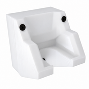 White colour variant — Milwaukee Whipper Snipper Wall Mount - With Optional Spacer - Made in Australia