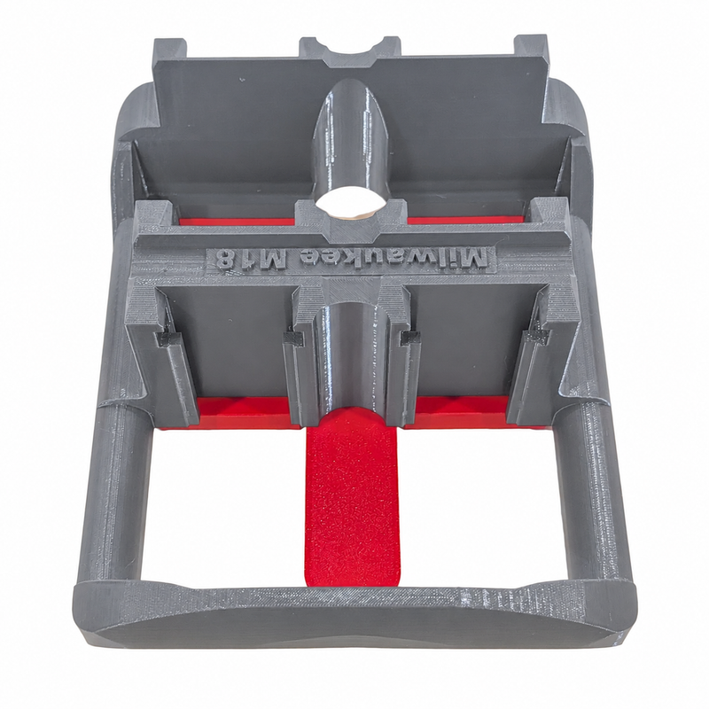 Gray colour variant — Milwaukee Battery Carrier - Packout Ready for 6x M18 Batteries - Made in Aus