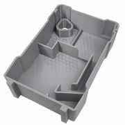 Gray colour variant — Milwaukee M12 Laser Insert | Fits Compact Packout Organiser (48-22-8435)