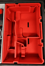 Red colour variant — Milwaukee M12 FUEL Jigsaw Packout Drawer Insert – Organise Your Jigsaw & Accessories