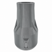 Gray colour variant — Milwaukee M18 Short Nozzle – FUEL Blower Model 3017-20 – 2024 New Model - 3D Printed in PETG