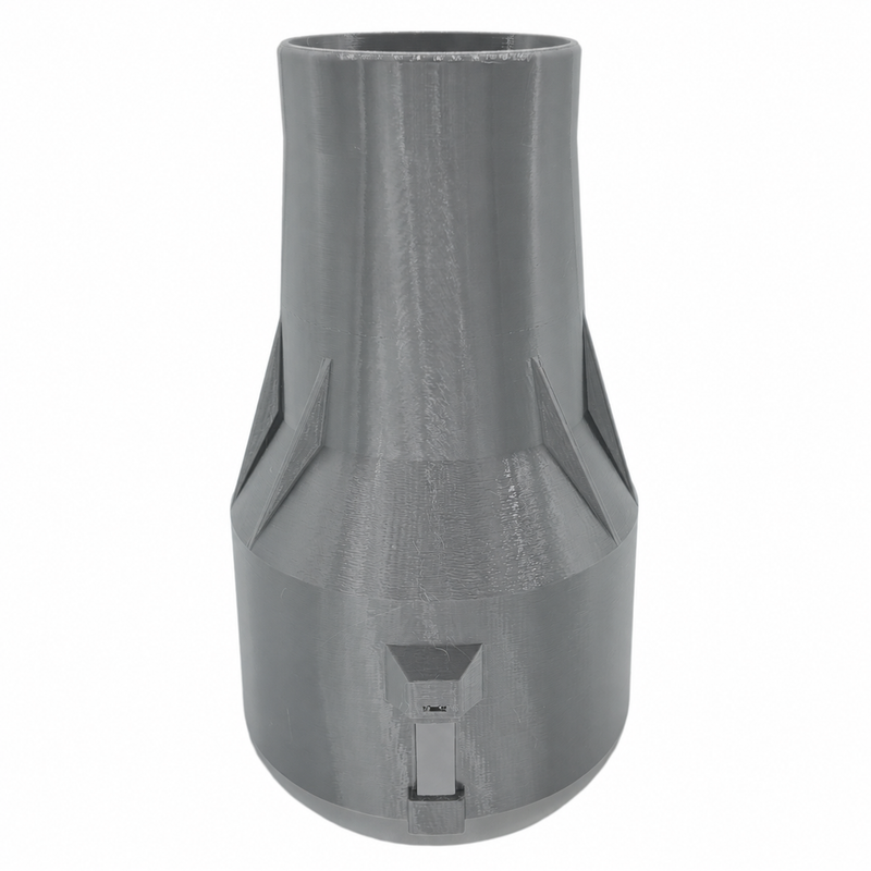 Gray colour variant — Milwaukee M18 Short Nozzle – FUEL Blower Model 3017-20 – 2024 New Model - 3D Printed in PETG