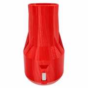 Red colour variant — Milwaukee M18 Short Nozzle – FUEL Blower Model 3017-20 – 2024 New Model - 3D Printed in PETG