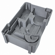 Gray colour variant — Milwaukee Packout Insert for Makita Router (40V XGT & 18V) 48-22-8435 Organiser