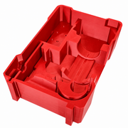 Red colour variant — Milwaukee Packout Insert for Makita Router (40V XGT & 18V) 48-22-8435 Organiser