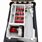 Option2 White colour variant — Milwaukee M12 Rotary Tool Packout Insert – Fit for Model 2525-20 |Compact Organiser 48-22-8435