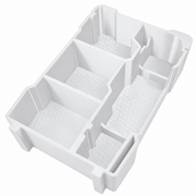 White colour variant — Milwaukee M12 MultiTool Packout Insert | Fits 48-22-8435 Compact Organiser