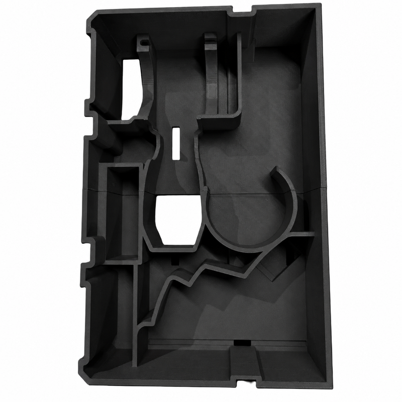 Black colour variant — Milwaukee Packout M12 Fuel Cut Off Tool Organiser – Fits 2 or 3 Drawer Packout Toolbox
