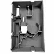 Gray colour variant — Milwaukee Packout M12 Fuel Cut Off Tool Organiser – Fits 2 or 3 Drawer Packout Toolbox