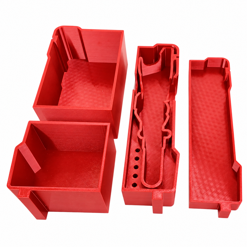 Red colour variant — Milwaukee Packout Insert — M12 Soldering Iron 2488-20 (Fits 48-22-8435)