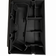 Black colour variant — Milwaukee M18 “Brushed” Multitool Packout Insert – Reversible 1/2-Width Organiser