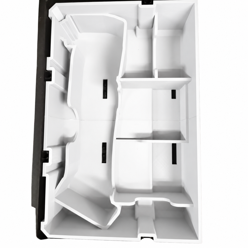 White colour variant — Milwaukee M18 “Brushed” Multitool Packout Insert – Reversible 1/2-Width Organiser