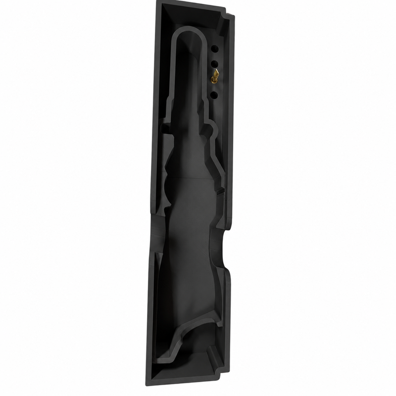 Black colour variant — Milwaukee M12 Soldering Iron Insert – Slimline Packout Drawer Filler | A1 Tools Australia