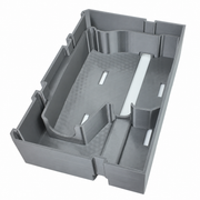 Gray colour variant — Milwaukee M12 FUEL SDS-Plus Packout Insert – Reversible ½-Drawer Organiser