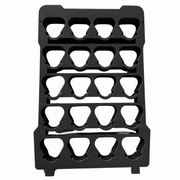 Black colour variant — Milwaukee M12 Battery Packout Insert – 20-Slot Power Hub Fits 48-22-8435