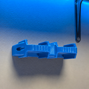 4 slot Blue colour variant — Battery Wall Holder for Makita 18V – 4 or 6 Slot Storage Rack