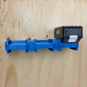 6 slot Blue colour variant — Battery Wall Holder for Makita 18V – 4 or 6 Slot Storage Rack