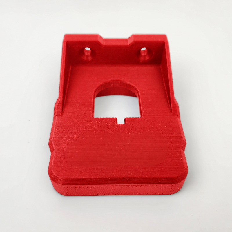 Red colour variant — Ryobi 18 V Battery Wall‑Mounts – 5‑Pack Secure, Snug & Ready for Any Workshop Wall
