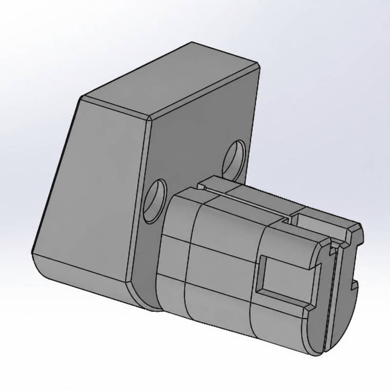 Gray colour variant — Ryobi 18 V Tool Wall‑Mounts – 5‑Pack Secure, Rail‑Grip Brackets for ONE+ Skins