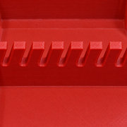 Colour Detail Red colour variant — Milwaukee Packout Drawer Spanner/Wrench Organiser – Left or Right Side Fitment