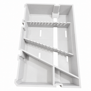 Left White colour variant — Milwaukee Packout Drawer Spanner/Wrench Organiser – Left or Right Side Fitment