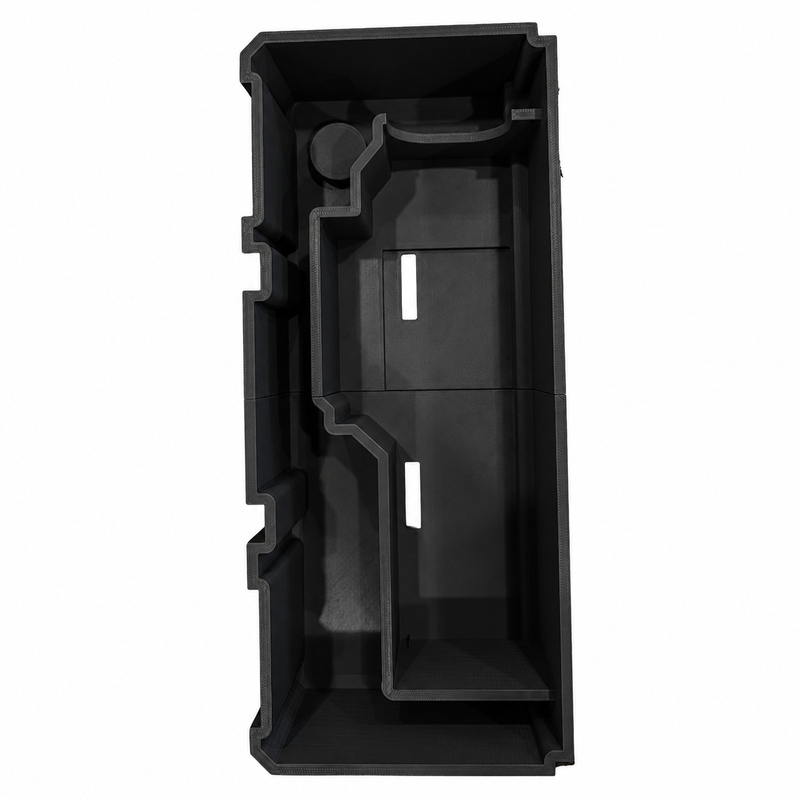 Black colour variant — Milwaukee Packout Drawer Insert for M12 Planer – Left-Side 2-Drawer System